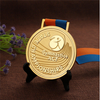 Turnmeisterschaft Rose Gold Soccer Awards Logo-Medaille (8)